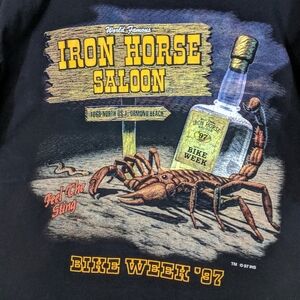 1997 Iron Horse Bike Week TShirt